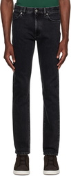 ZEGNA Black Faded Jeans