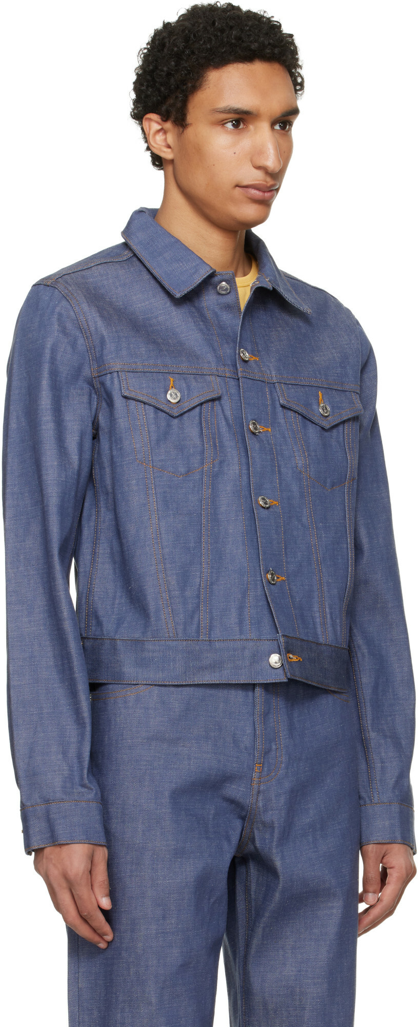 A.P.C. Blue Lenny Denim Jacket