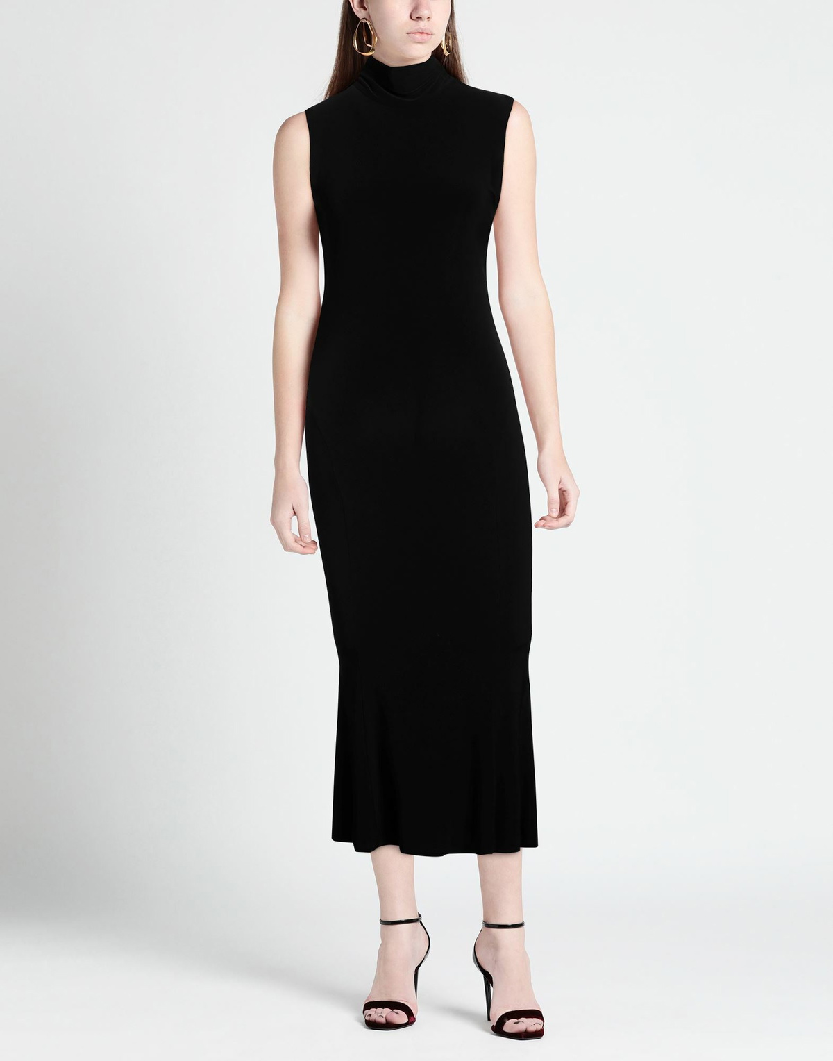 Norma Kamali Womens Maxi dress in Black