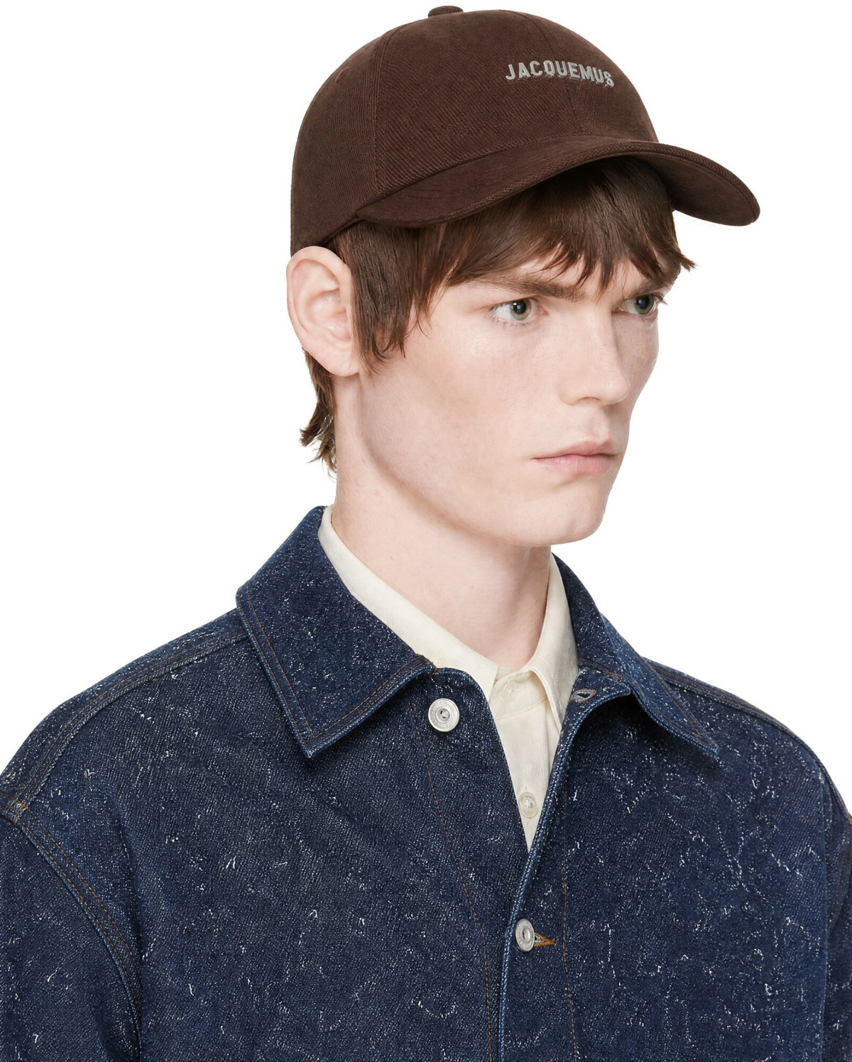 JACQUEMUS Brown 'The Gadjo baseball' Cap