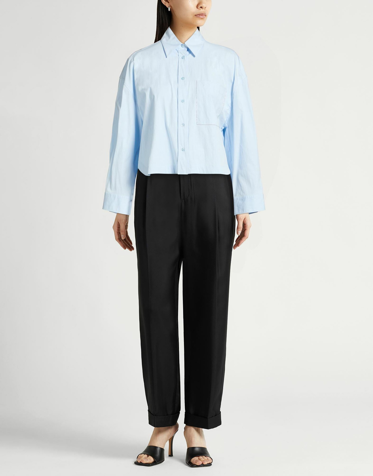 Peserico Womens Shirt Sky in Blue