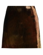 Roberto Collina Womens Mini skirt in Brown