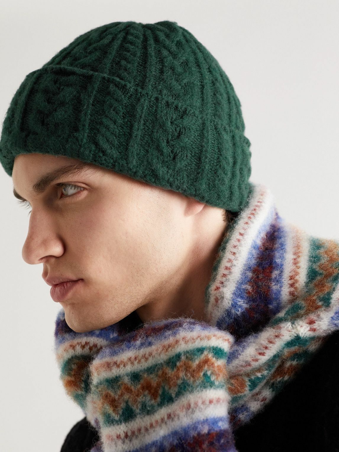 Howlin' Festival CableKnit Lambswool Beanie Howlin' by Morrison