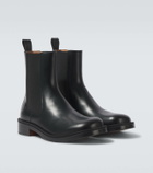 Alexander McQueen Leather Chelsea boots