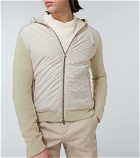 Herno - Hooded cotton cardigan