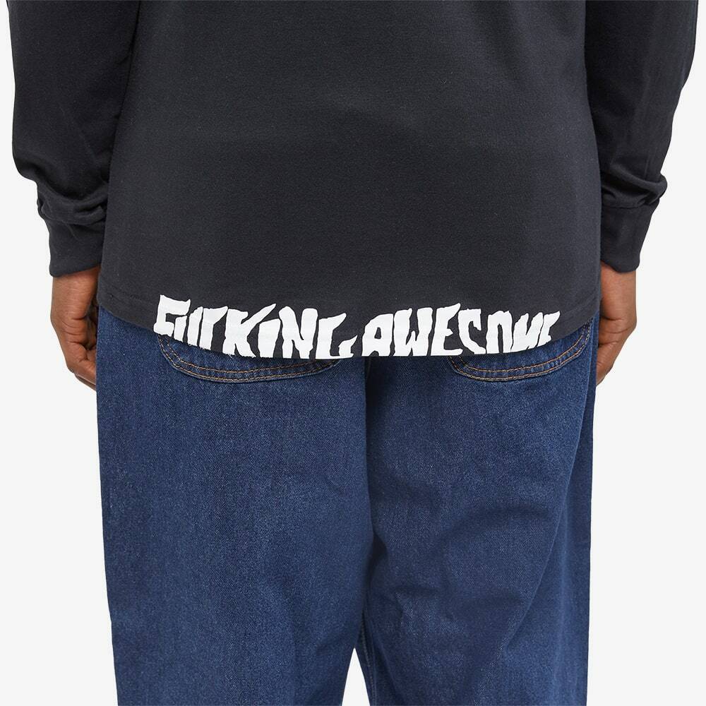 トップス Fucking Awesome Tipping Point L/S Tee Fucking Awesome Men's Long Sleeve Tipping Point T-Shirt in