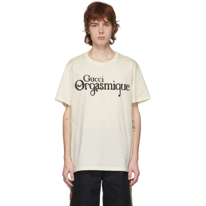 Photo: Gucci Off-White Gucci Orgasmique T-Shirt