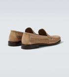 Brunello Cucinelli Woven leather loafers