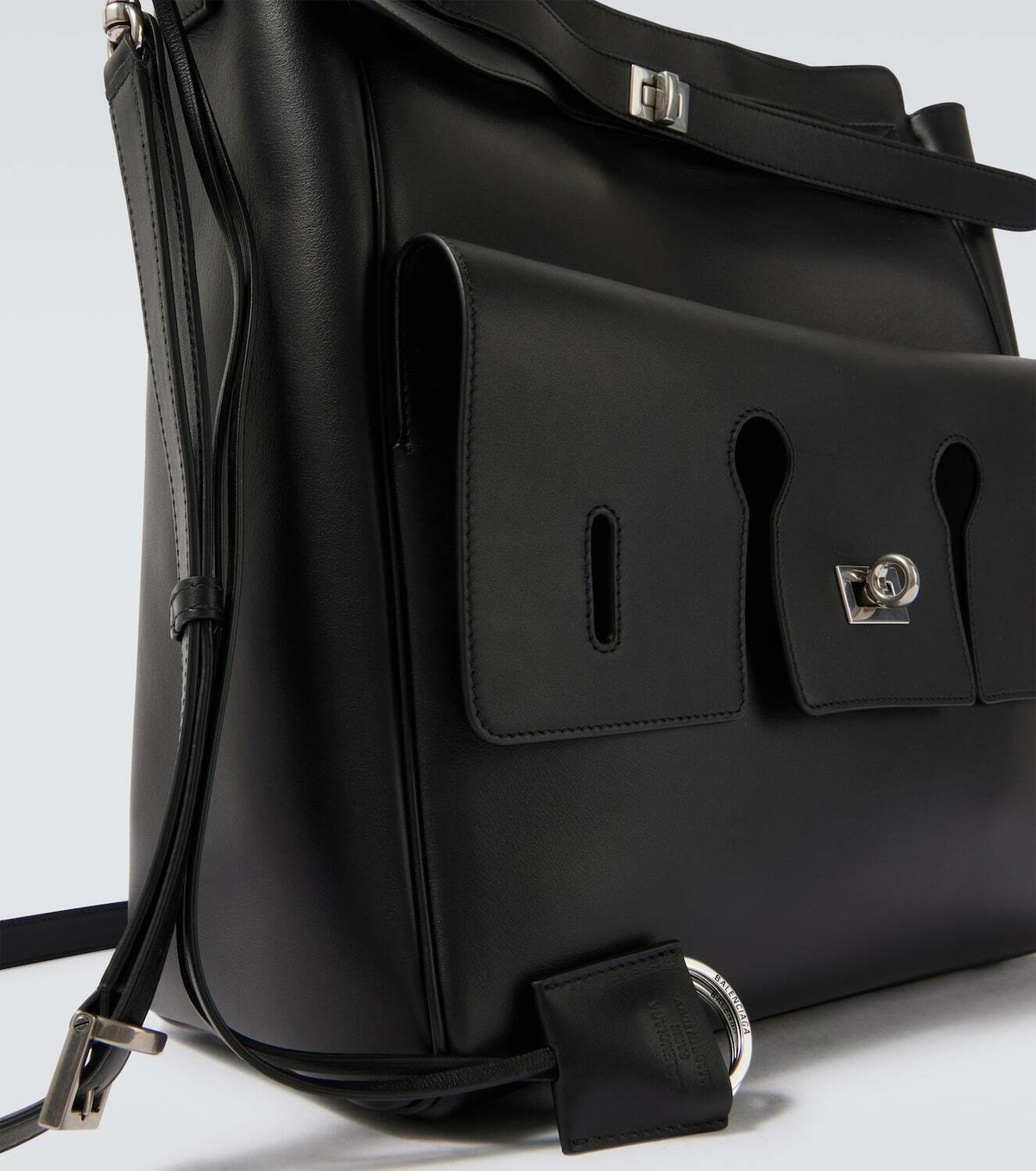 Balenciaga Bel Air leather messenger bag