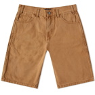 Dickies Men's Duck Canvas Short in Stone Washed Brown Duck