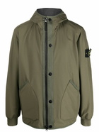 STONE ISLAND - Waterproof Jacket With Logo