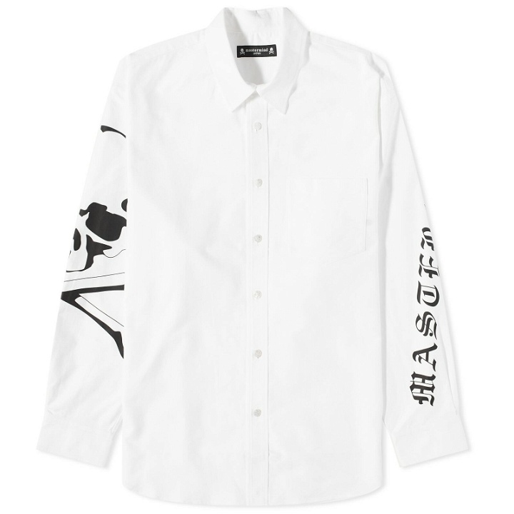 Photo: Mastermind Japan Men's Oxford Shirt in White