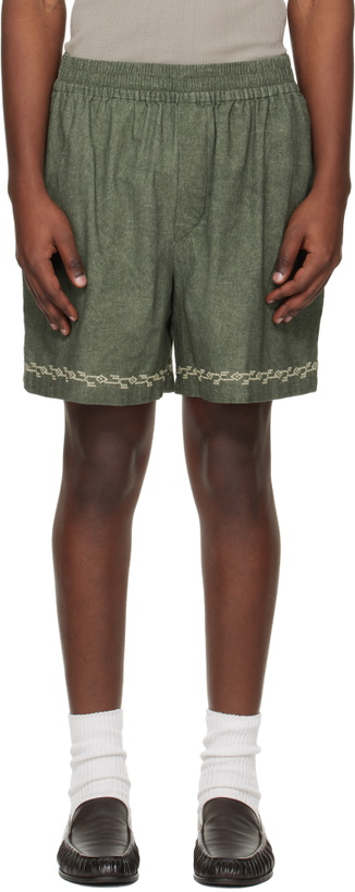 Photo: Isabel Marant Green Zilan Shorts