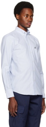 MSGM Blue Pocket Shirt