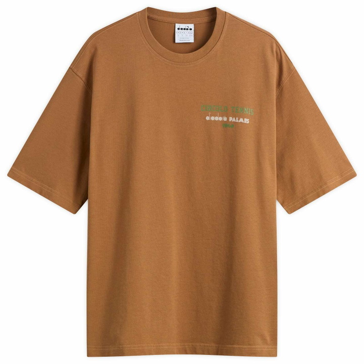 Photo: Diadora Men's x Palmes Legcay II T-Shirt in Nuthatch