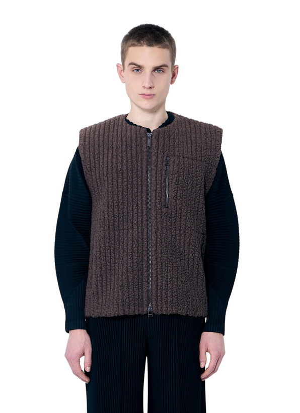 Photo: Homme Plissé Issey Miyake Fleece Rib Gilet