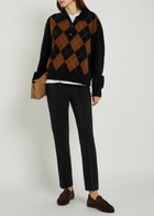 Rohe Straight-leg Stretch-crepe Trousers Black