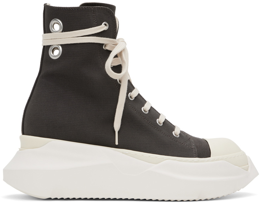 Photo: Rick Owens DRKSHDW Gray Abstract Sneakers