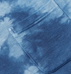 Blue Blue Japan - Indigo Tie-Dyed Loopback Cotton-Jersey Sweatshirt - Blue