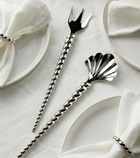 L'Objet x Jessica McCormack stainless steel serving set