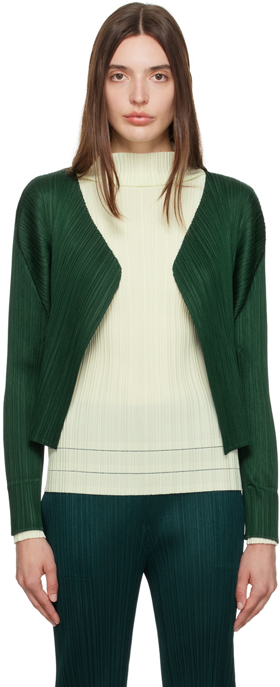 【限定セール！】 Green Miyake Issey Please Pleats New 3 Basics Colorful トップス