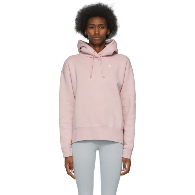 Photo: Nike Pink Fleece Sportswear Hoodie