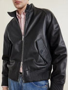 Officine Générale - Camron Leather Jacket - Black