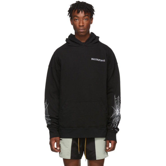 Photo: Rhude SSENSE Exclusive Black Soho House Edition Im Not Going Home Hoodie