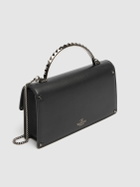 VALENTINO GARAVANI Mini Rockstud Leather Top Handle Bag