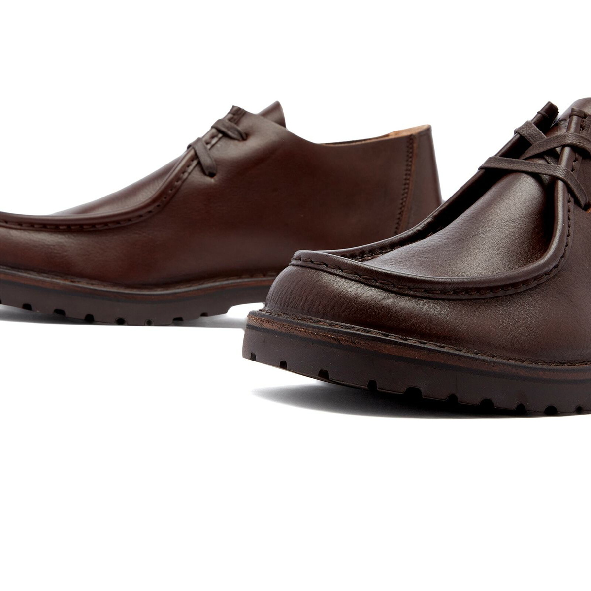 Astorflex Men's Beenflex Grain Leather Shoe in Caffe