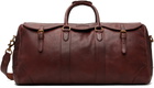 Polo Ralph Lauren Tan Heritage Leather Duffle Bag