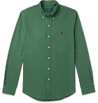 Polo Ralph Lauren - Slim-Fit Button-Down Collar Cotton Oxford Shirt - Forest green