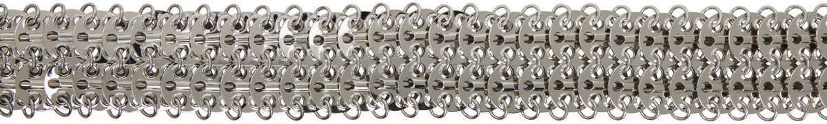 Rabanne Silver Jewel Belt