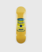 The Skateroom Andy Warhol Color Campbell's Soup Beige Deck Yellow|Beige - Mens - Home Deco