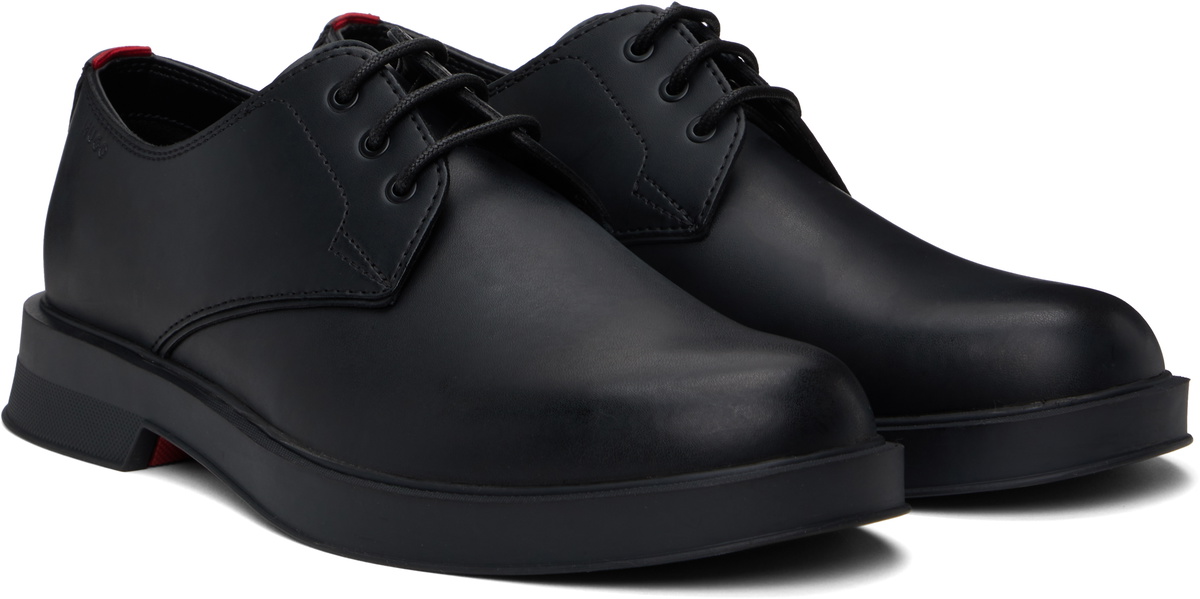 Hugo Black Leather Derbys