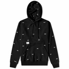 WTAPS Men's Acne Bones Hoody in Black