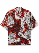 Wacko Maria - Tim Lehi Camp-Collar Printed Woven Shirt - Red
