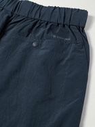 Snow Peak - Breathable Straight-Leg Ripstop Drawstring Trousers - Blue