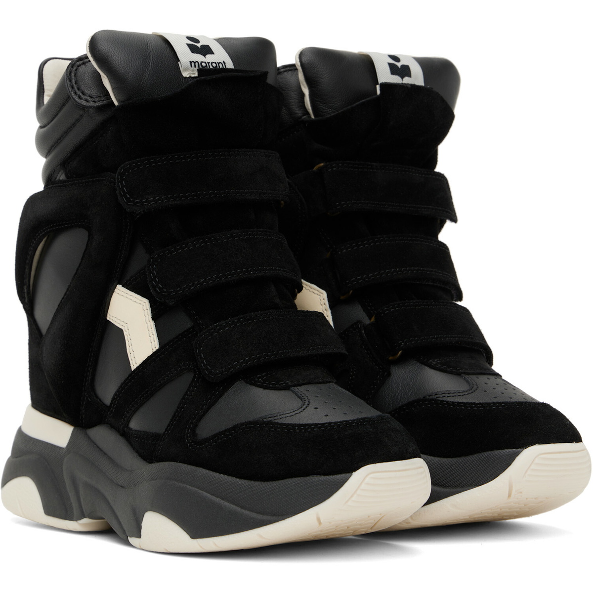Isabel Marant Black Balskee Sneakers