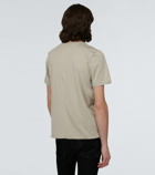 Saint Laurent Short-sleeved cotton logo T-shirt
