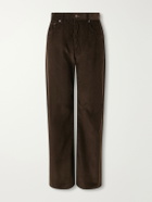 Acne Studios - Straight-Leg Cotton-Corduroy Trousers - Brown