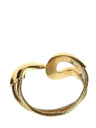 Saint Laurent Gold Tone Bracelet