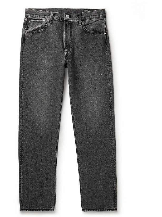 Photo: OrSlow - 107 Slim-Fit Jeans - Black