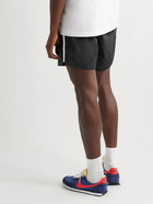 Nike - Sportswear Twill-Trimmed Nylon Drawstring Shorts - Black