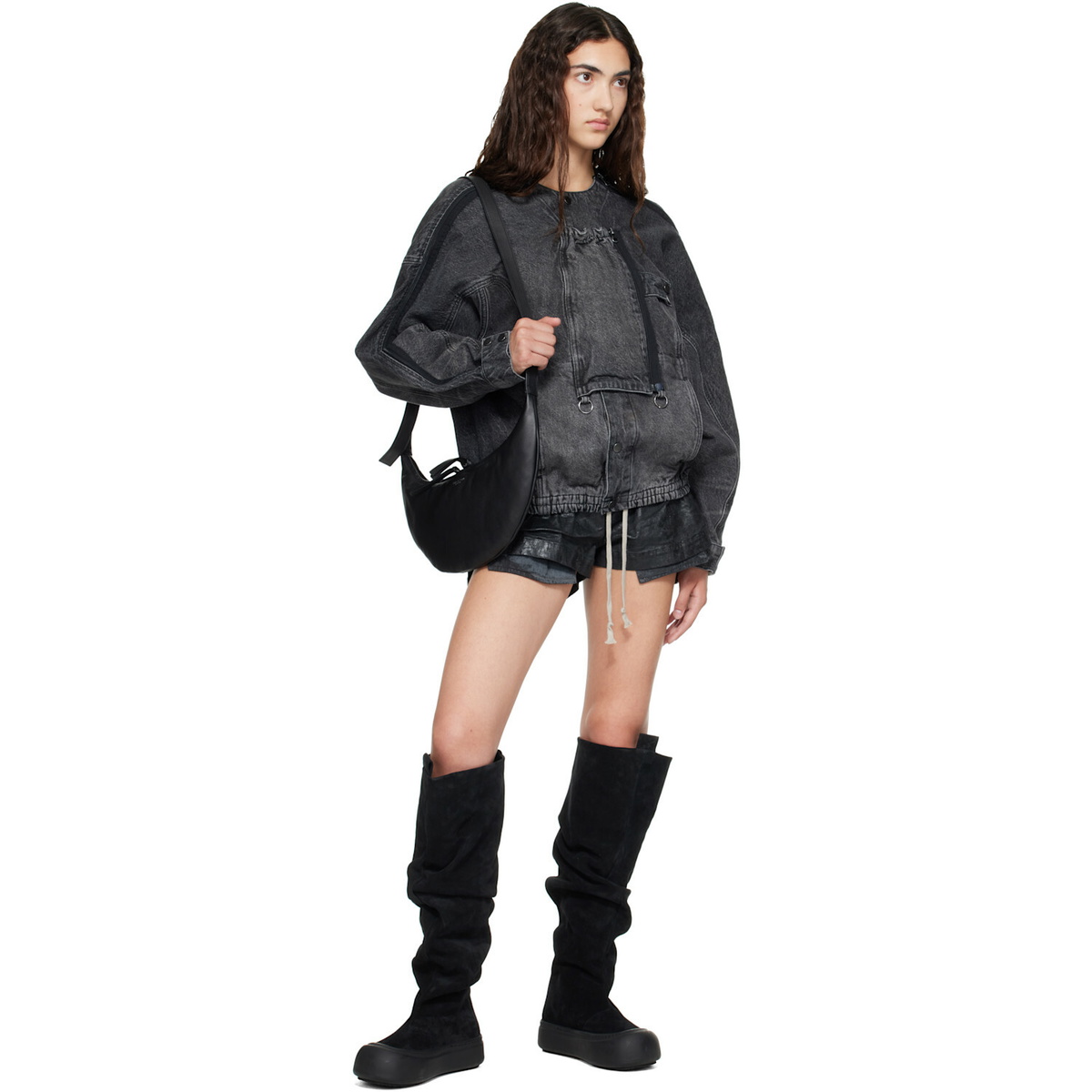 Stefan Cooke Gray Airshow Denim Jacket