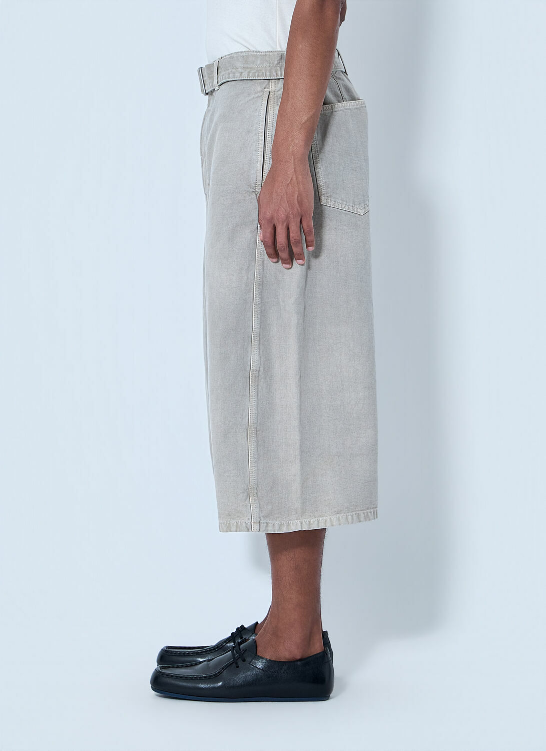 Lemaire Wide-Leg Denim Culottes