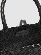 LITTLE LIFFNER Mini Basket Leather Top Handle Bag
