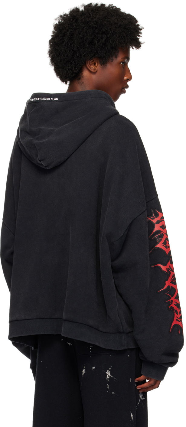 Stolen Girlfriends Club Black Goth Leisure Hoodie