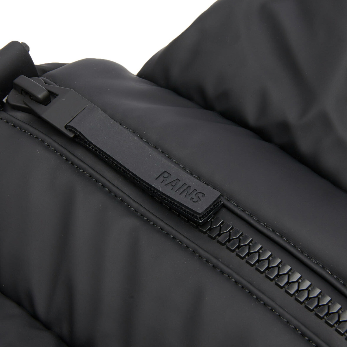 Rains Women's Mini Nyssa Puffer Duffel Bag in Black 