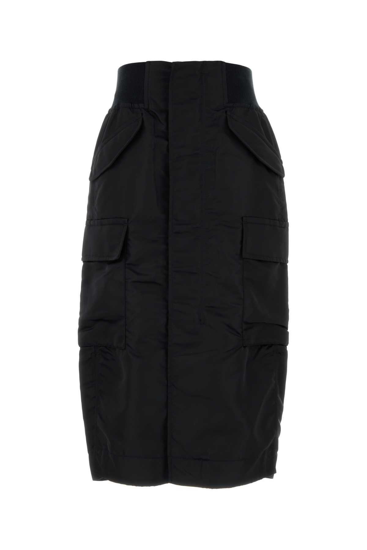 スカート Sacai Pleated skirt with cargo pockets Black Sacai Pleated Cargo Midi Skirt | Nordstrom